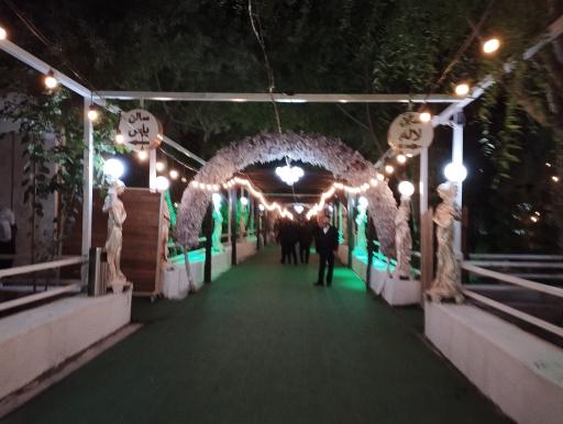 عکس باغ تالار شمس العماره