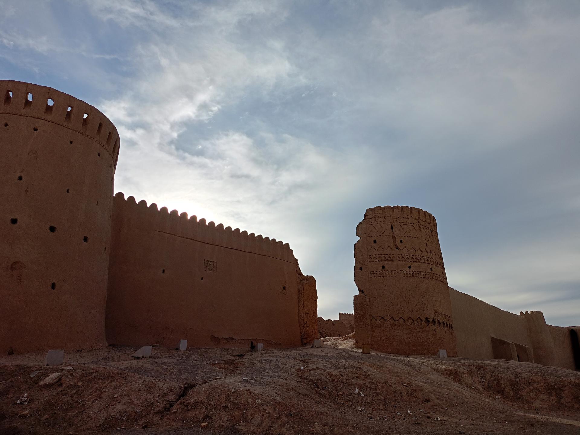 عکس ارگ ساسانی انار