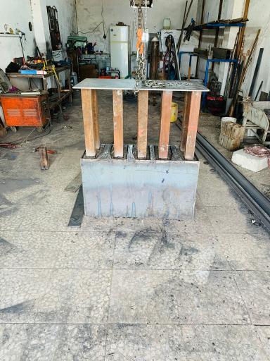 عکس تولیدی دستگاه بلوک زنی آرش