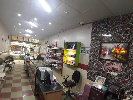 عکس کافی نت خط