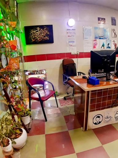 عکس کافی نت خط