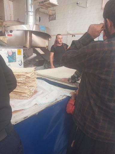 عکس نان لواش