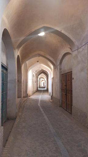 عکس بازار تاریخی نایین