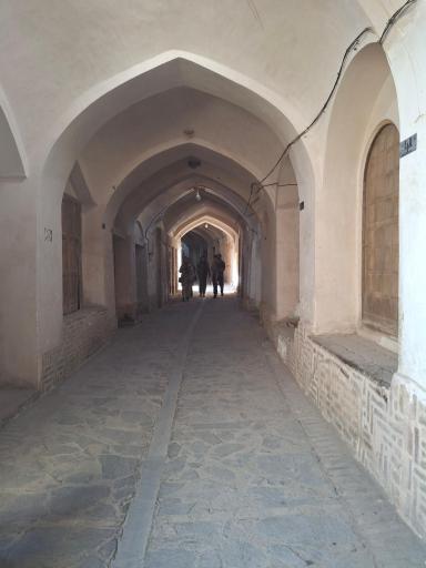 عکس بازار تاریخی نایین