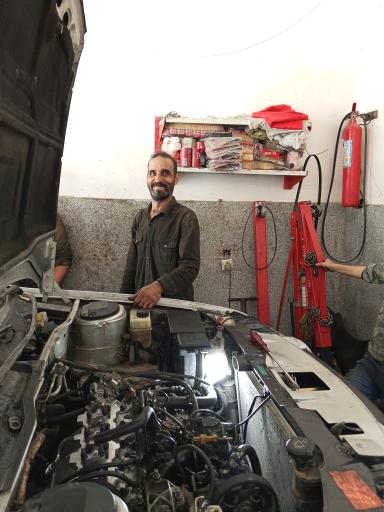 عکس تعمیرگاه منصف