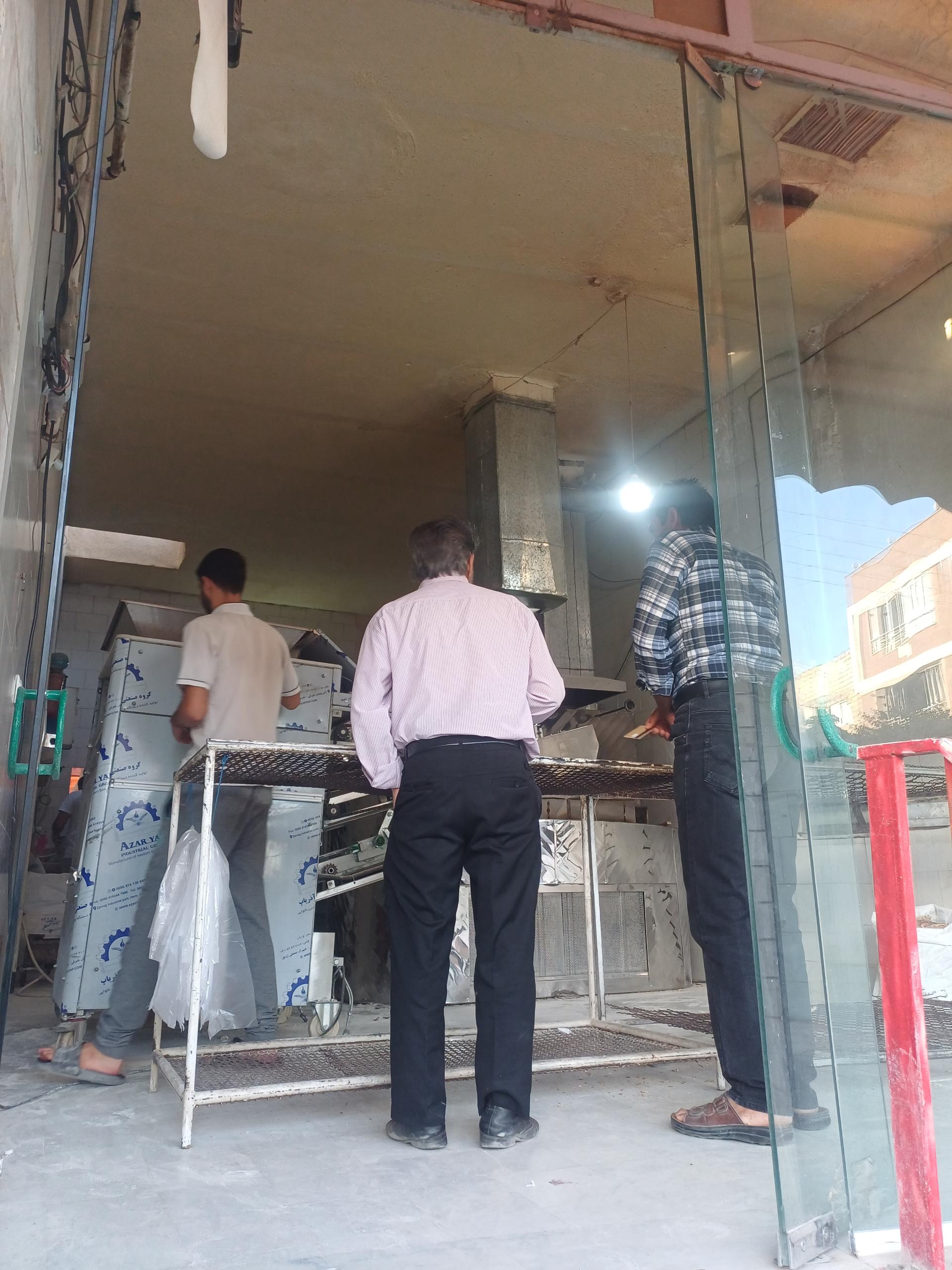 عکس نانوایی لواش