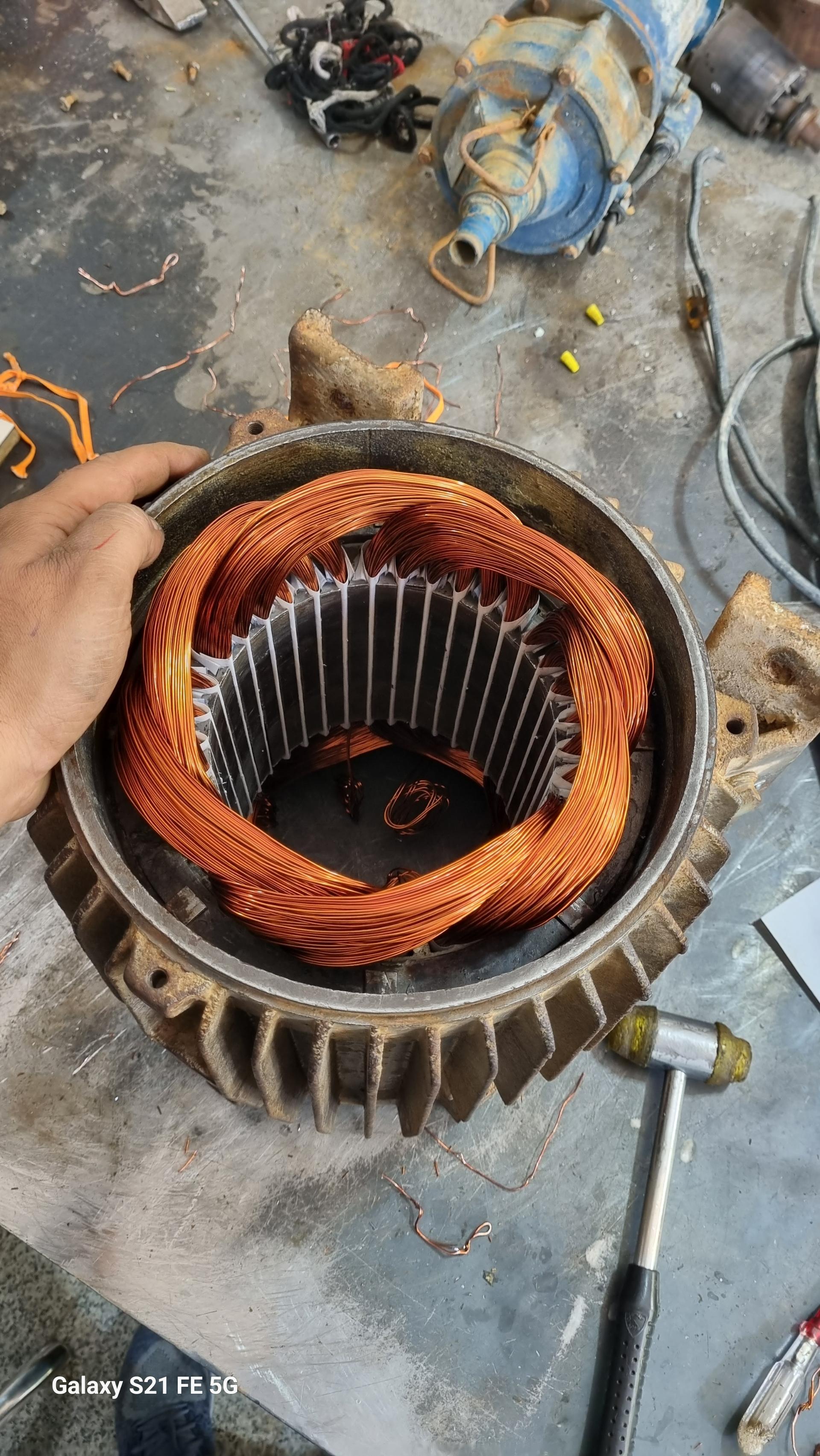 عکس سیم پیچی مهندسی قویدل