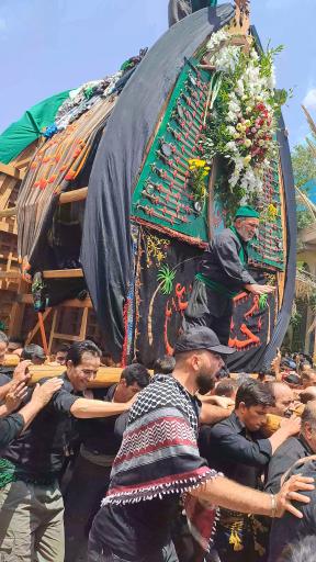 عکس حسینیه بزرگ علی آباد