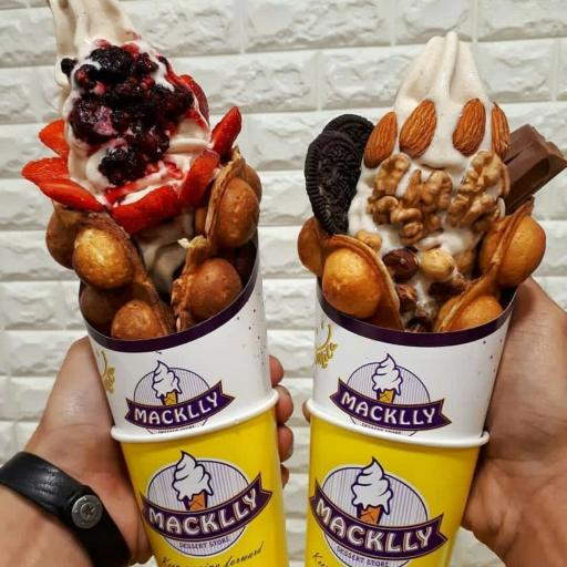 عکس کافه بستنی مکلی