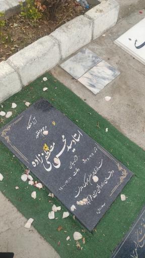 عکس مزار استاد سید محسن مصطفی زاده