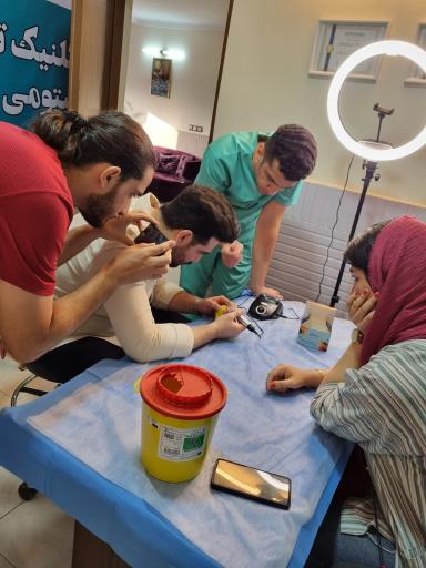 عکس کلینیک زخم،سوختگی و پانسمان نوین دژاوو