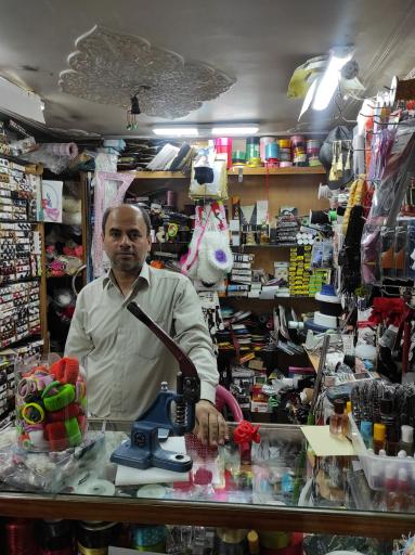 عکس خرازی و دکمه سرا مهدوی 