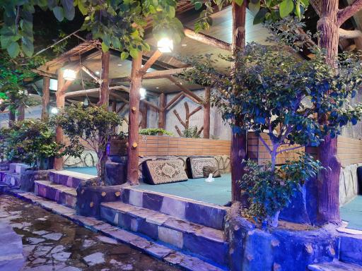 عکس باغ رستوران ستاره شهر