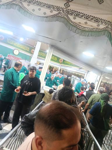 عکس چایخانه حضرت رضا علیه‌السلام صحن امام حسن