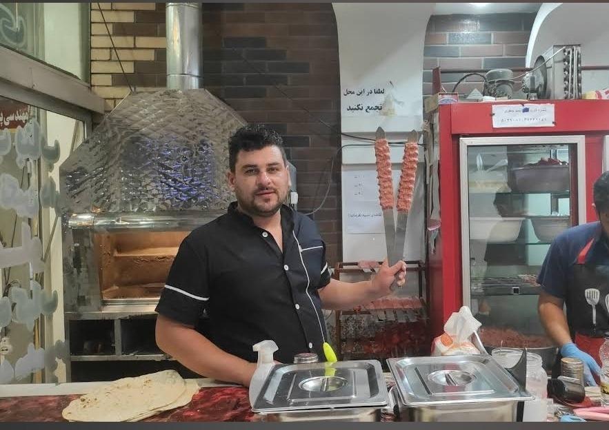 عکس کبابی احمد بناب