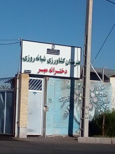 عکس هنرستان کشاورزی شبانه روزی دخترانه مهر