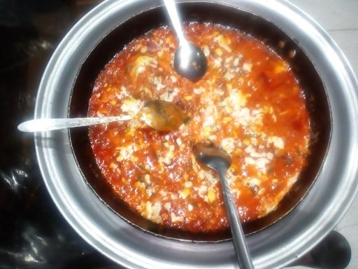 عکس املت مخصوص چاوه روان