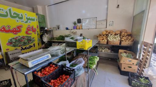 عکس سبزیجات باغ کهنه