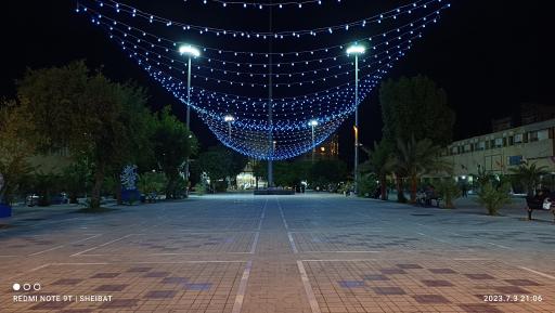 عکس صحن شهدا مسجد جامع