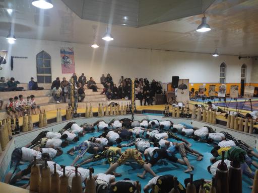 عکس زورخانه مرحوم خلیل عقاب 