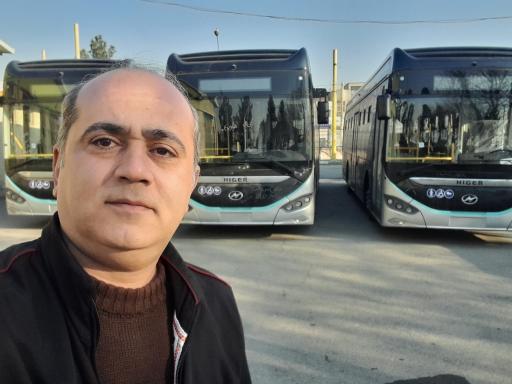 عکس ترمینال اتوبوس برقی