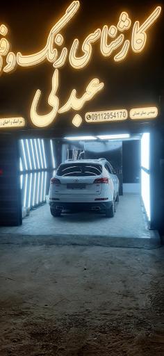 عکس تشخیص رنگ عبدلی