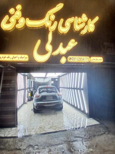 عکس تشخیص رنگ عبدلی