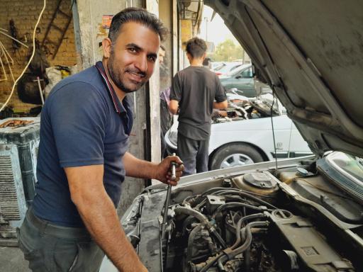 عکس مکانیکی و جلوبندی مهدی