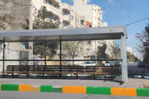 عکس ایستگاه اتوبوس جلال آل احمد 31