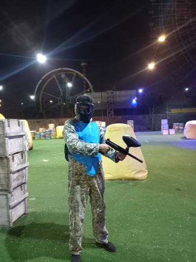 عکس پینت بال مشهد پارک ملت