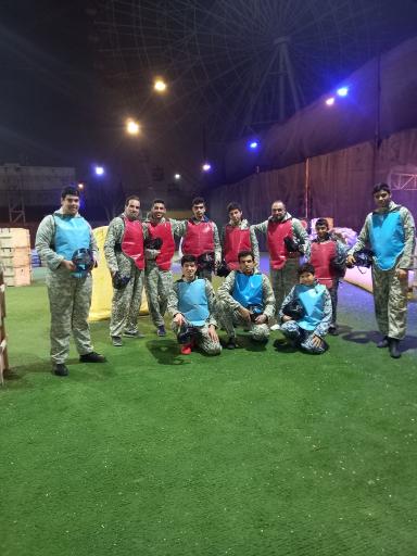 عکس پینت بال مشهد پارک ملت