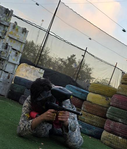 عکس پینت بال مشهد پارک ملت