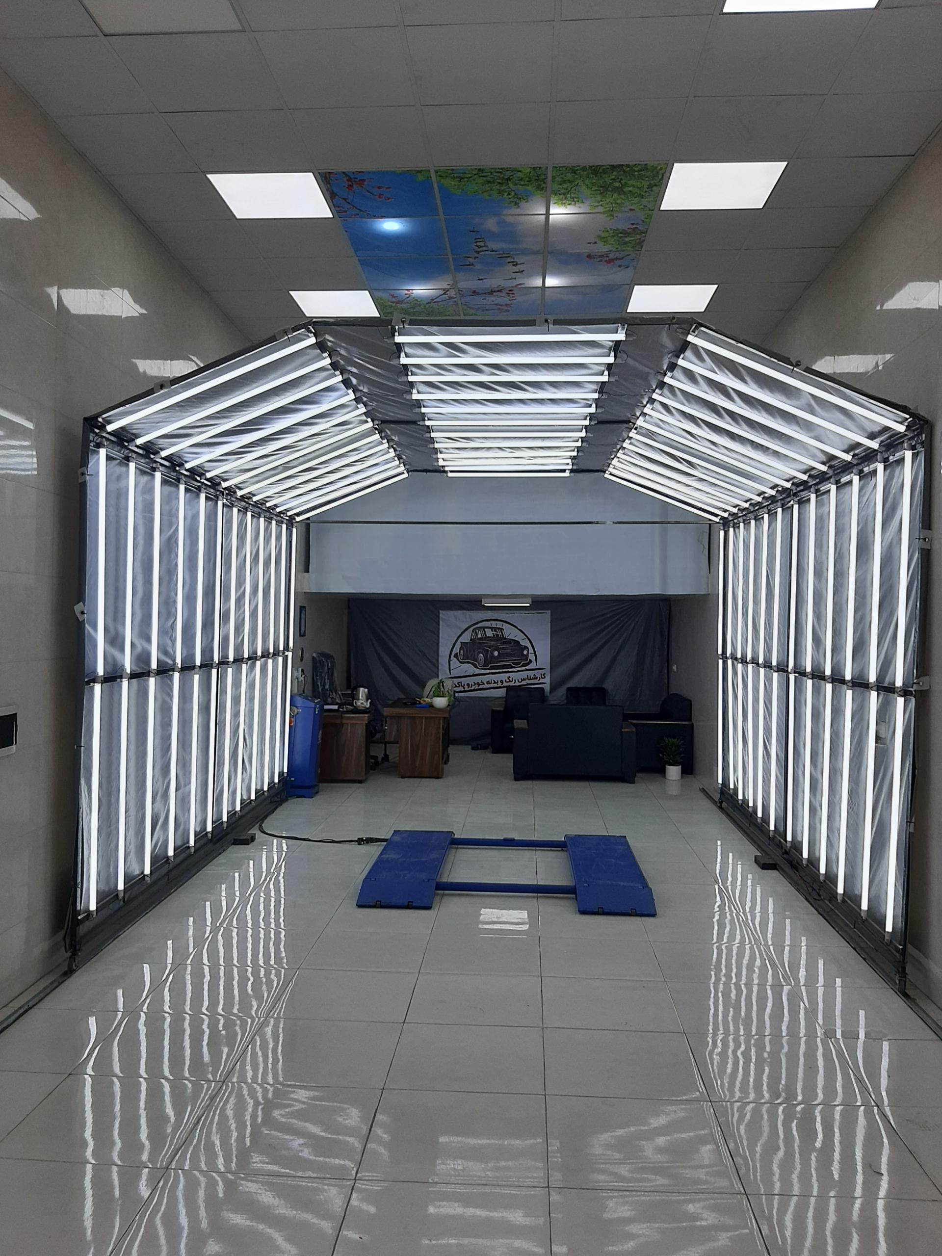 عکس پولیش و کارشناسی رنگ خودرو پاکدلان