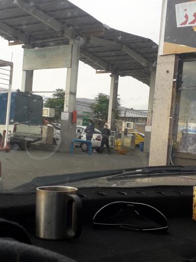 عکس جایگاه سوخت پمپ گاز سی ان جی