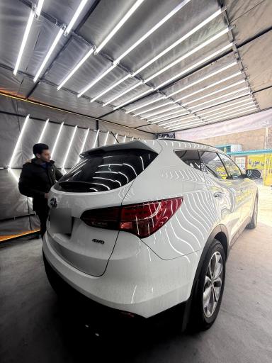 عکس پولیش و کارشناسی رنگ خودرو پاکدلان