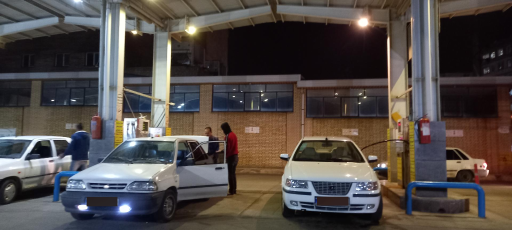 عکس جایگاه سوخت پمپ گاز سی ان جی