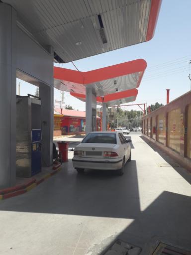 عکس پمپ گاز CNG درچه