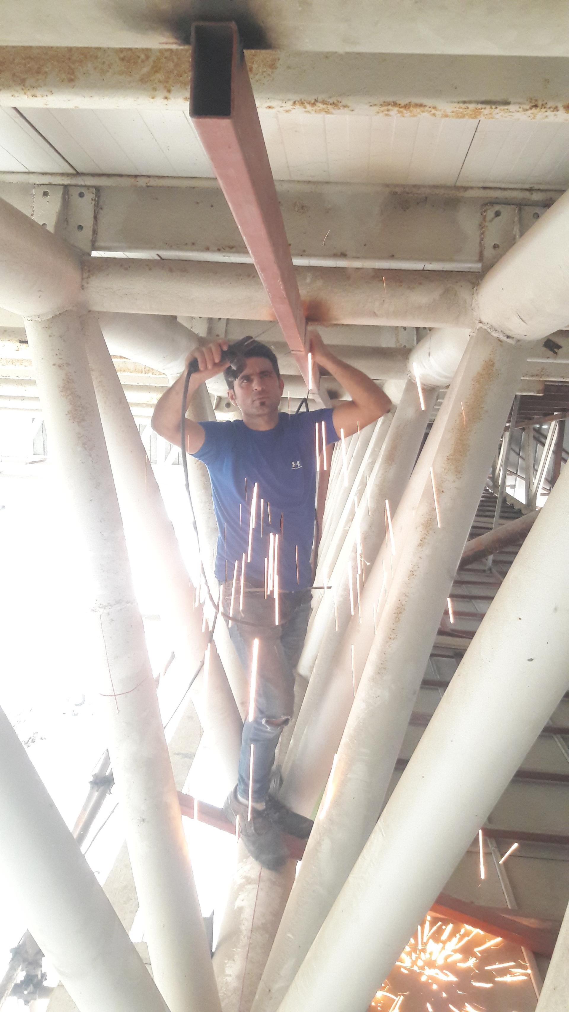 عکس جوشکاری مهدی