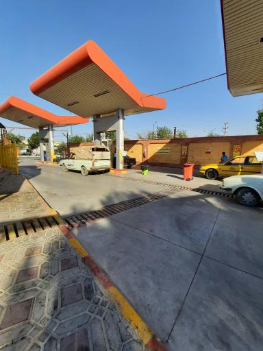 عکس پمپ گاز CNG درچه