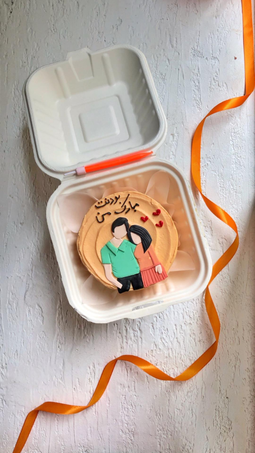 عکس کیک خونگی آرزی