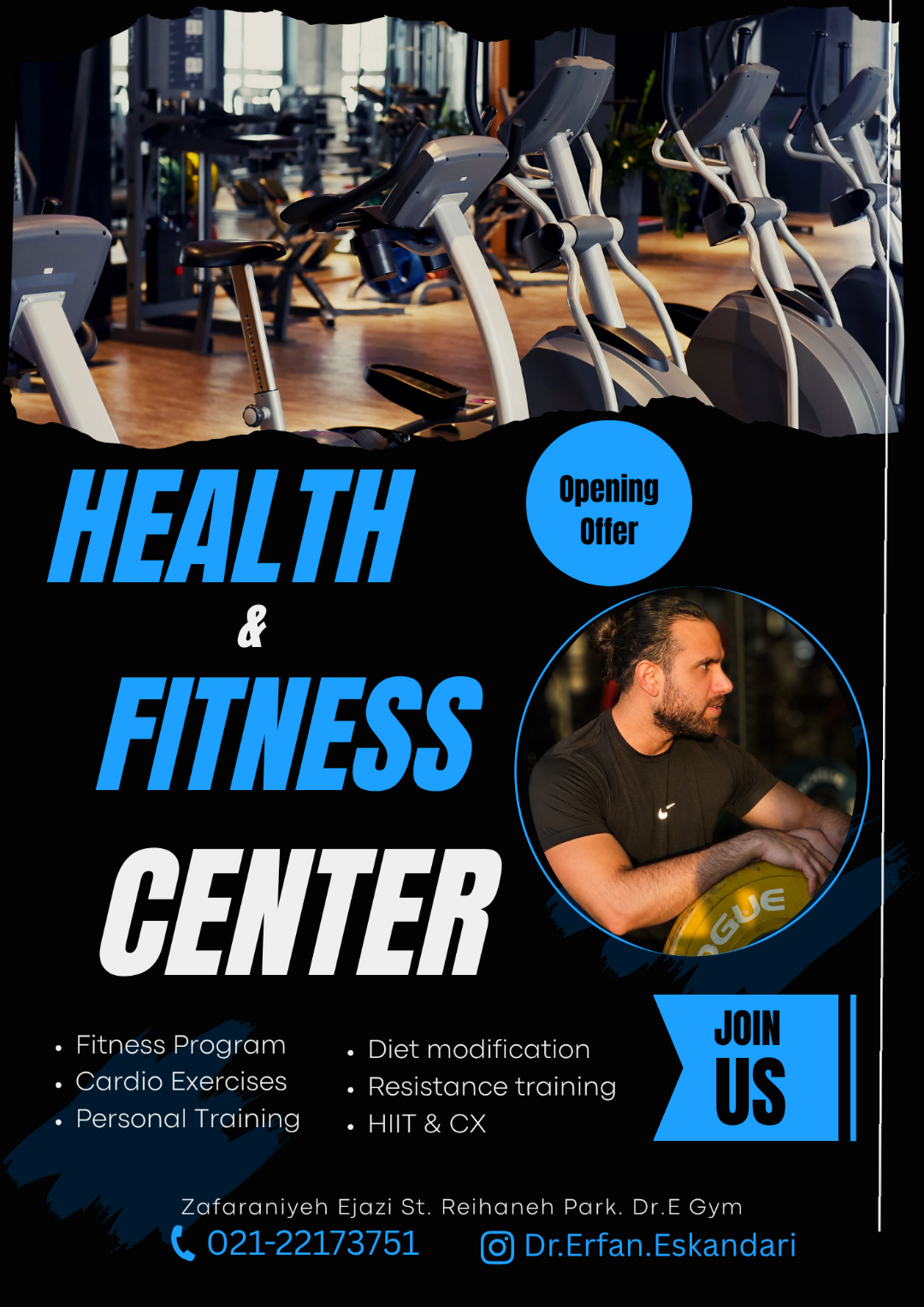 عکس باشگاه بدنسازی Dr.E