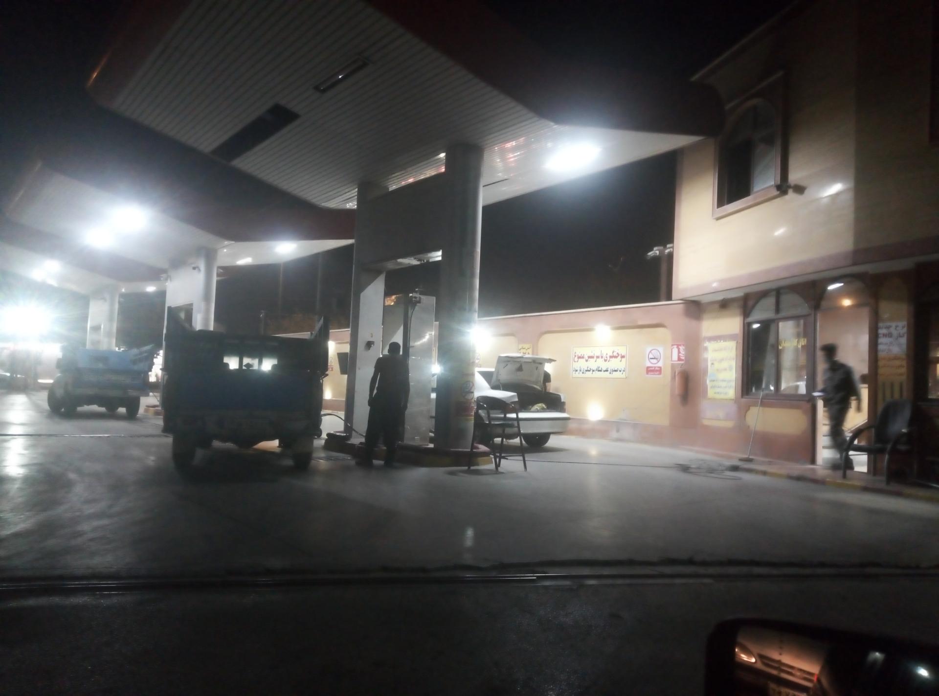 عکس پمپ گاز CNG درچه