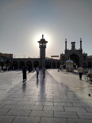 عکس صحن حضرت معصومه