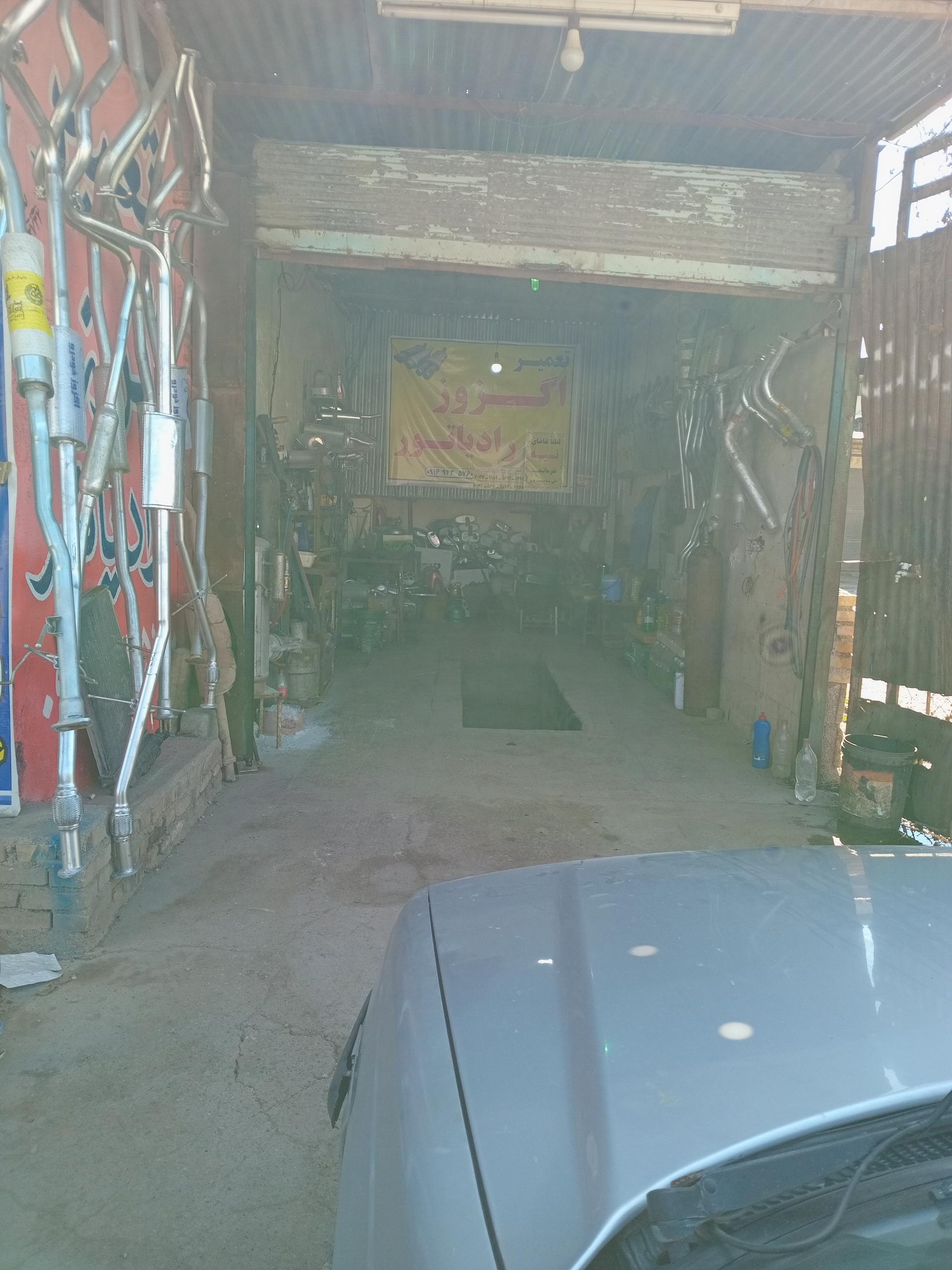 عکس اگزوز سازی استاد حسین حسنوند