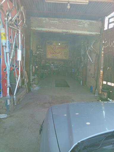 عکس اگزوز سازی استاد حسین حسنوند