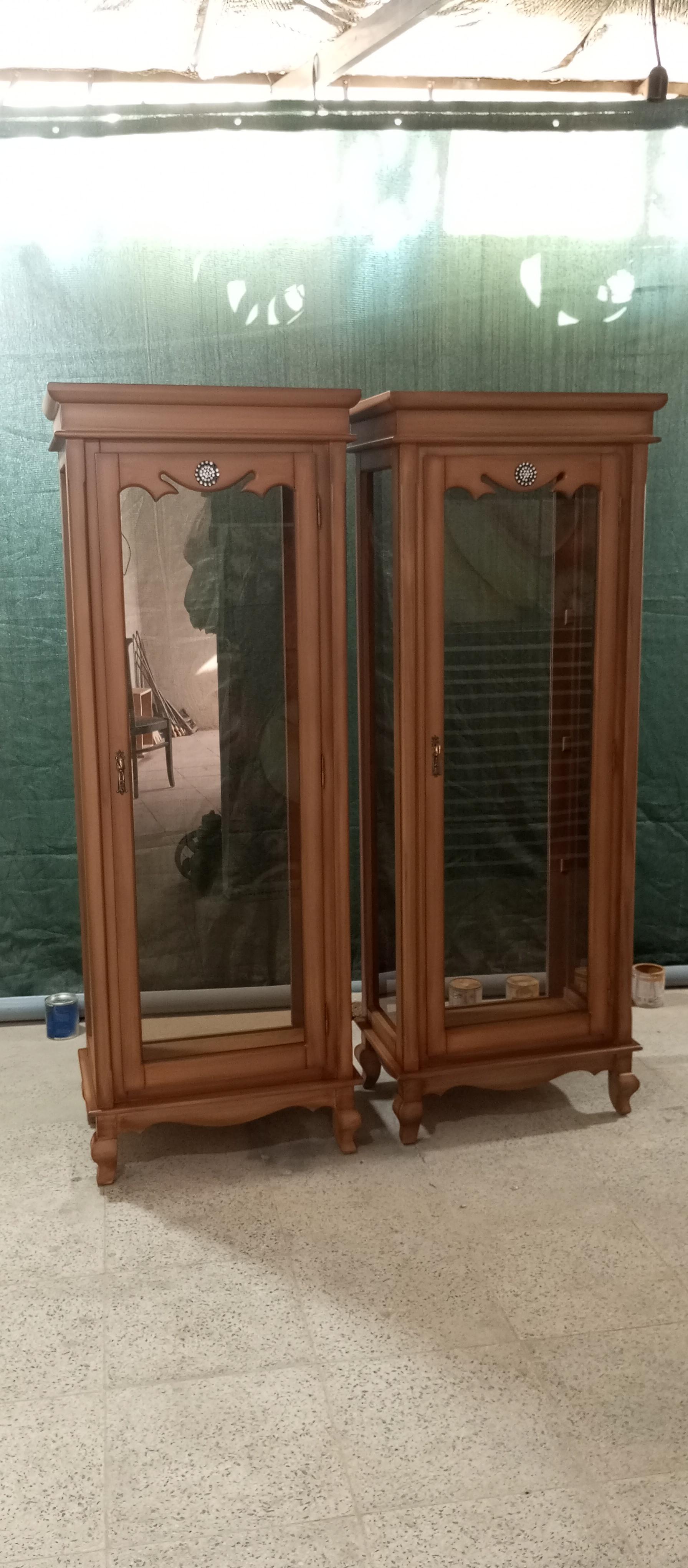 عکس رنگ کاری چوب چقایی 