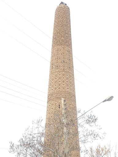 عکس مناره مسجد تاریخانه