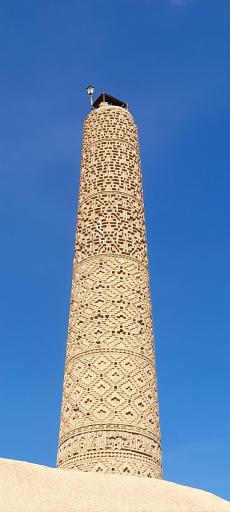 عکس مناره مسجد تاریخانه