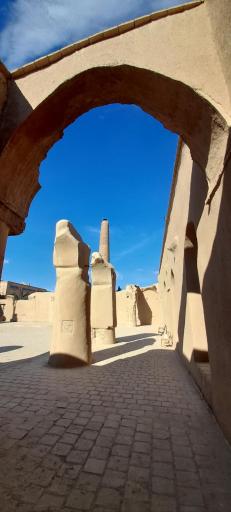 عکس مناره مسجد تاریخانه