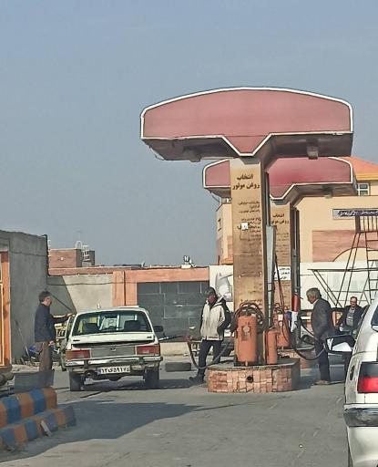 عکس پمپ گاز CNG